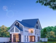 Nhà cấp 4 kiểu Pháp sang trọng, tiện nghi và đẹp hút hồn